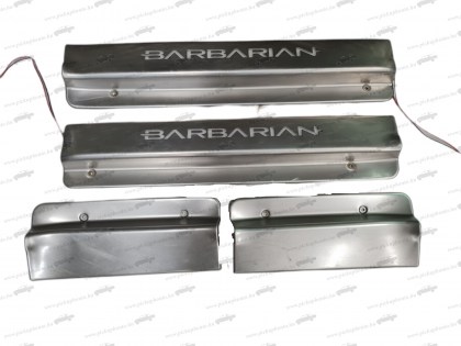 KL1T chrome küszöb szett